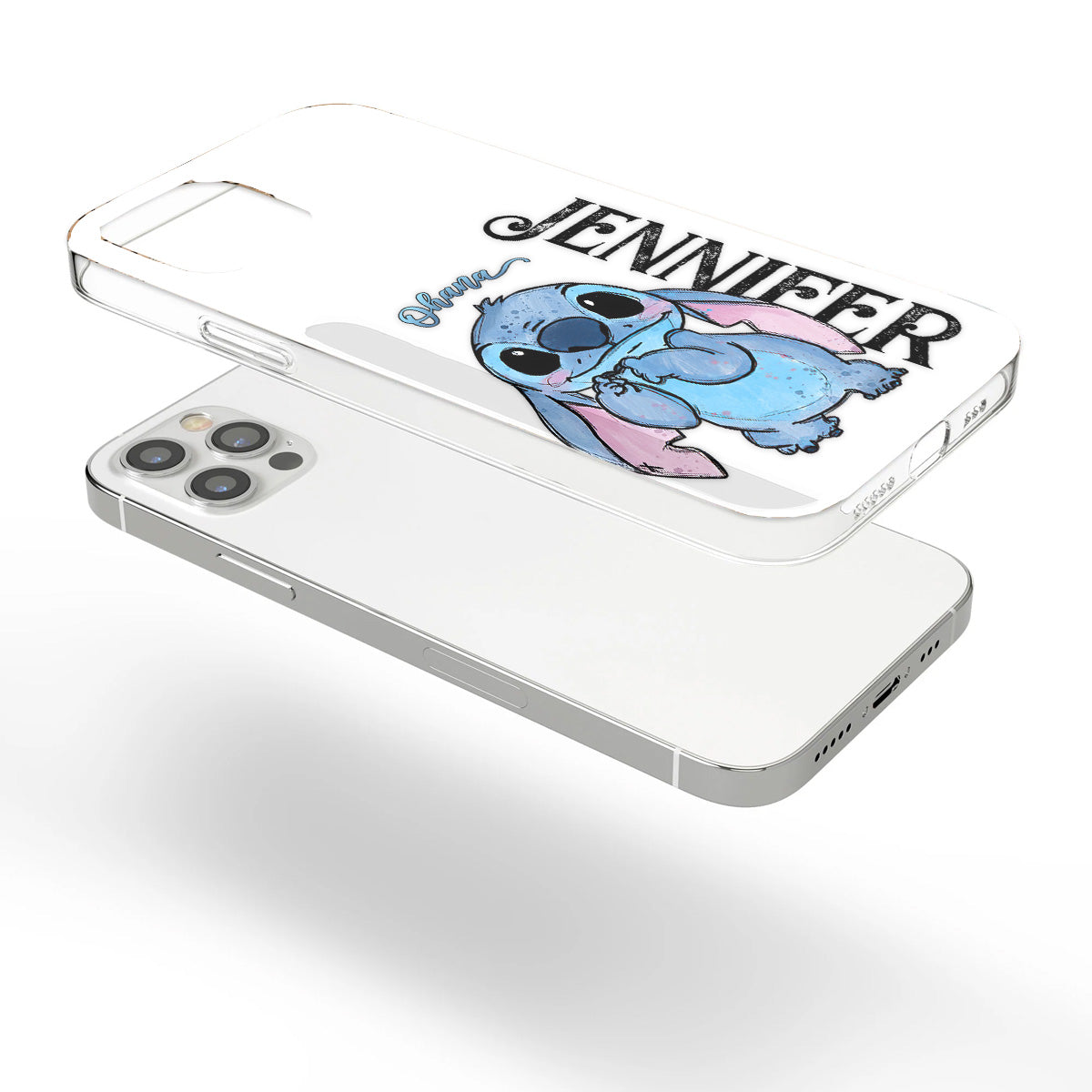 Ohana - Personalized Ohana Clear Phone Case