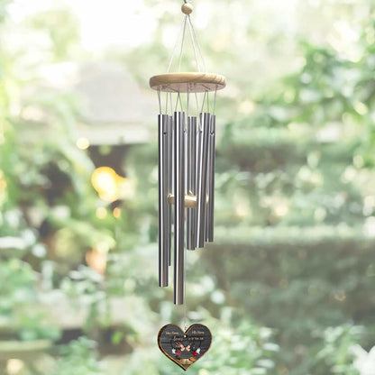 Love Is In The Air - Personalized Mouse Wind Chime