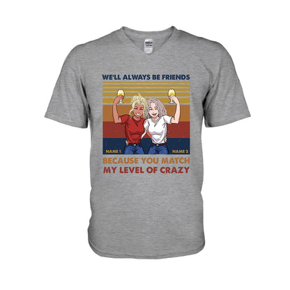 We're More Than Besties We're Like A Really Small Gang - Personalized T-shirt and Hoodie