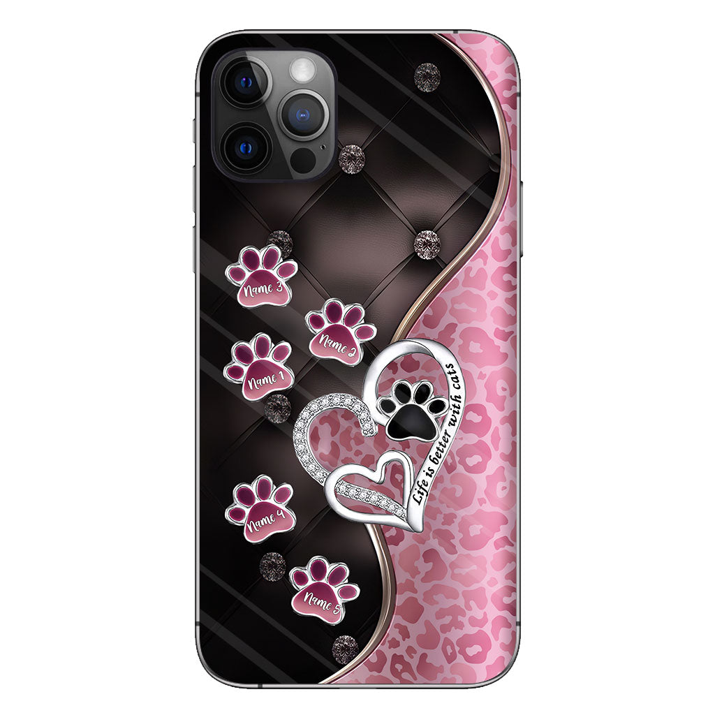 Cat Mom - Personalized Cat Phone Case