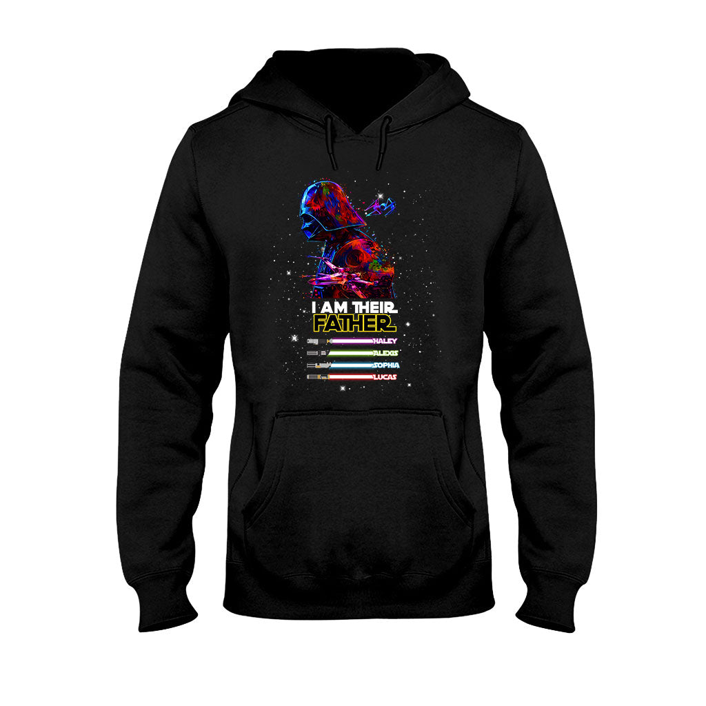 I Am Their Father Darth Vader Lightsaber Personalized Star Wars Shirt - Star Wars Family T-shirt and Hoodie