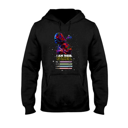 I Am Their Father Darth Vader Lightsaber Personalized Star Wars Shirt - Star Wars Family T-shirt and Hoodie