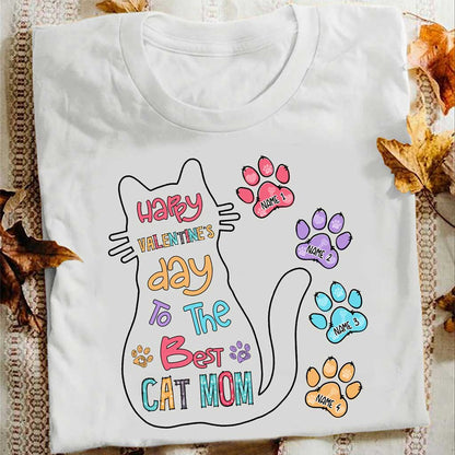 Cat Mom Life Is Better With Cats - Personalized Cat T-shirt and Hoodie