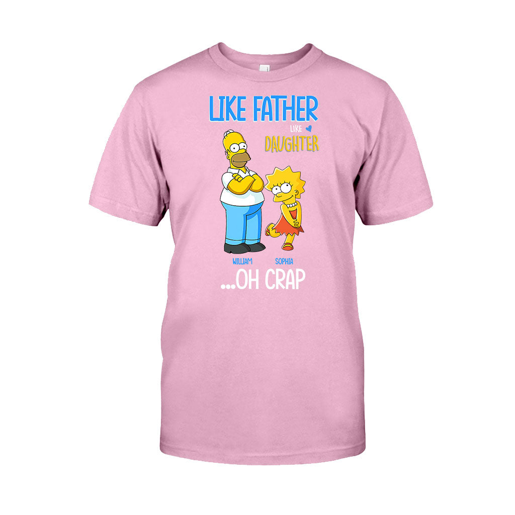 Like Father Like Daughter - Personalized Father T-shirt and Hoodie