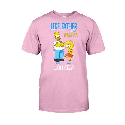 Like Father Like Daughter - Personalized Father T-shirt and Hoodie