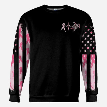 Turtle Breast Cancer Awareness - Breast Cancer Awareness All Over T-shirt and Hoodie 0822