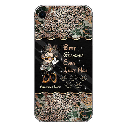 Best Grandma Ever - Personalized Mother's Day Mouse Phone Case