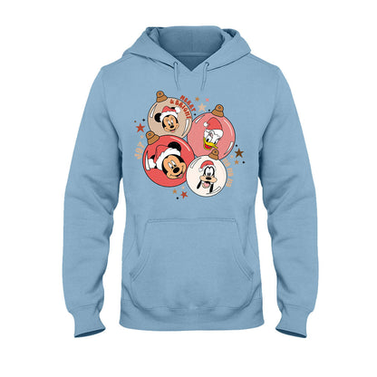 Merry Bright - Christmas Mouse T-shirt and Hoodie