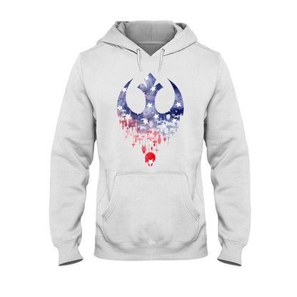 Rebel - Independence Day The Force T-shirt and Hoodie