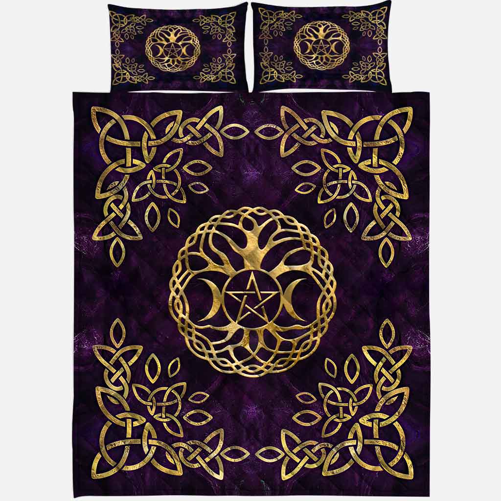 Triple Goddess - Witch Quilt Set