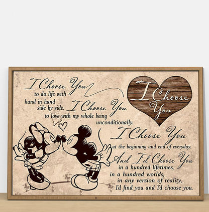 I Chose You - Mouse Poster