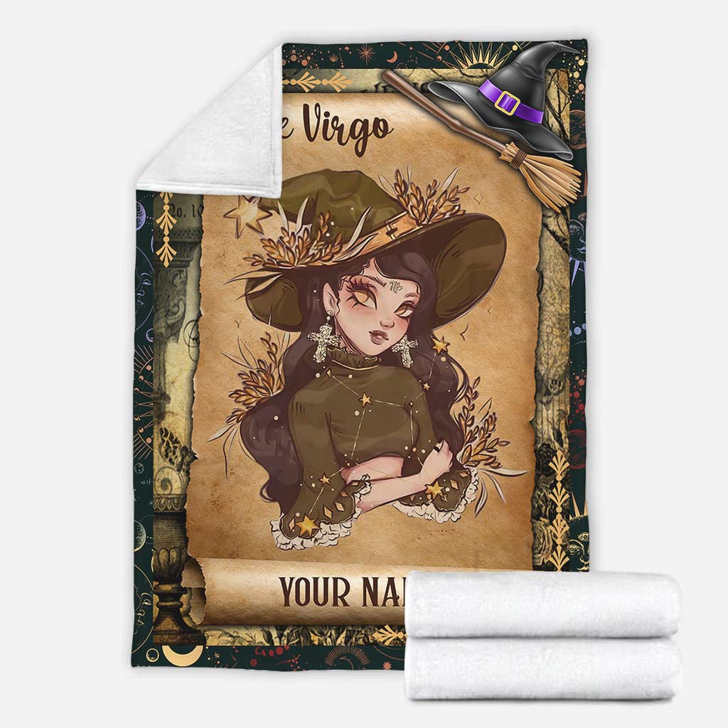 Witchy Zodiac - Personalized Blanket