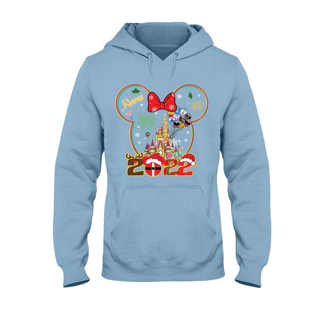 Merry Christmas - Personalized Christmas Mouse T-shirt and Hoodie