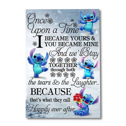 Happily Ever After Ohana Canvas And Poster 1122