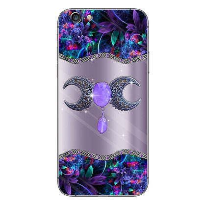 Mystery Witch Triple Moon - Personalized Phone Case With 3D Printed