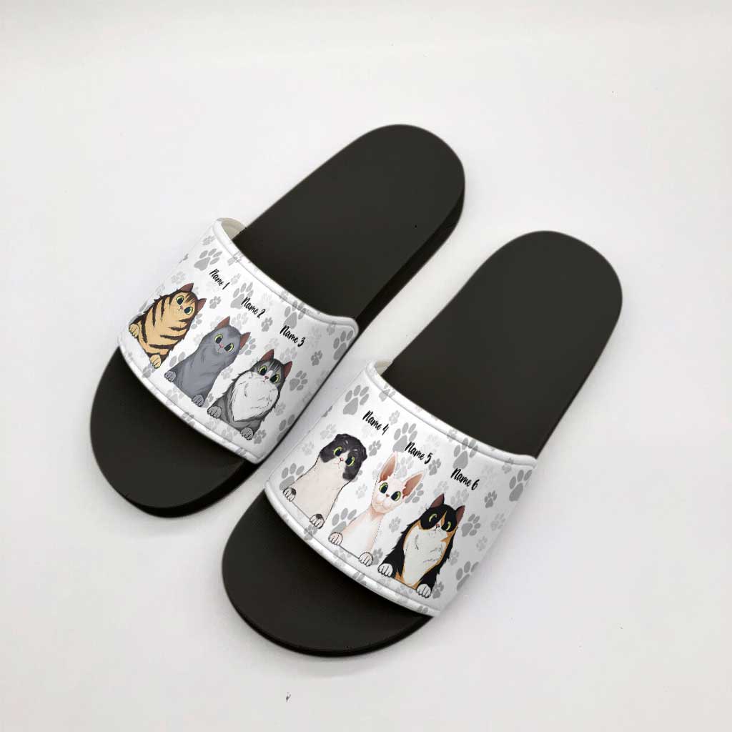 Love Cats - Personalized Slide Sandals