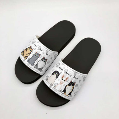 Love Cats - Personalized Slide Sandals