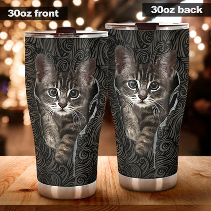 Cute Cat Tumbler 0622