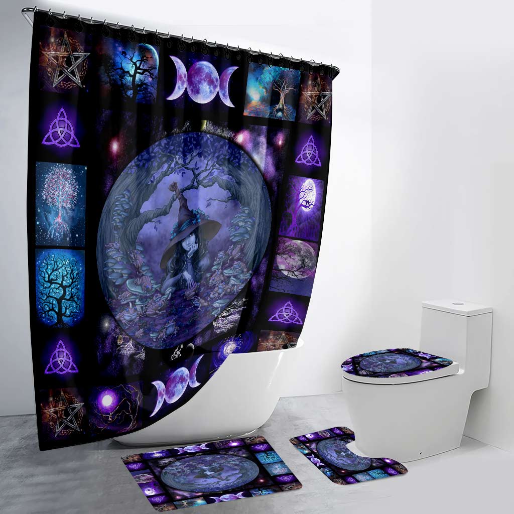Witch - Bathroom Curtain & Mats Set