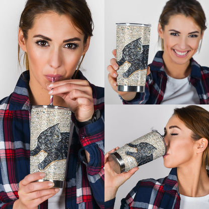 Love Cat Cat Tumbler 0622