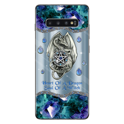 Heart Of A Dragon Soul Of A Witch 3D Pattern Print Phone Case