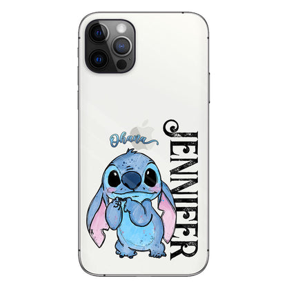 Ohana - Personalized Ohana Clear Phone Case