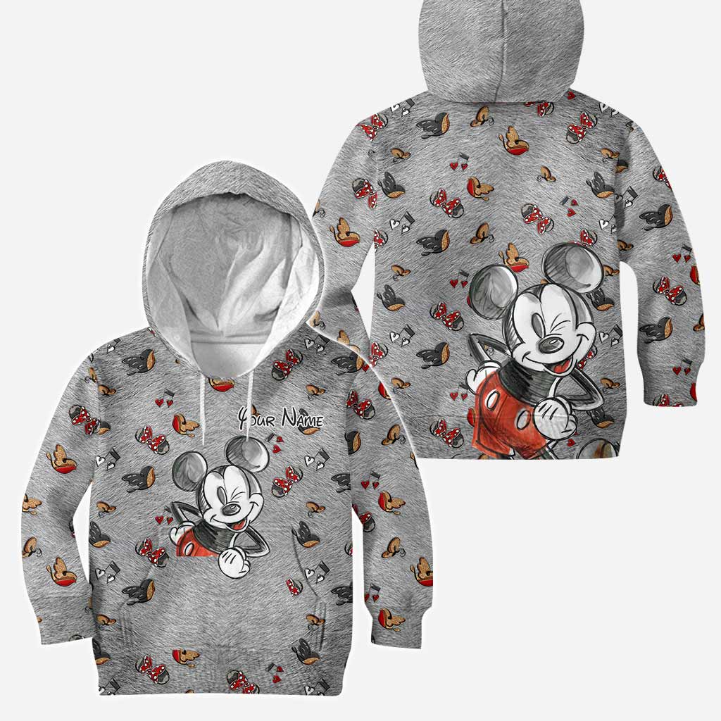 Magic Mouse Ears - Personalized Mouse Hoodie and Leggings