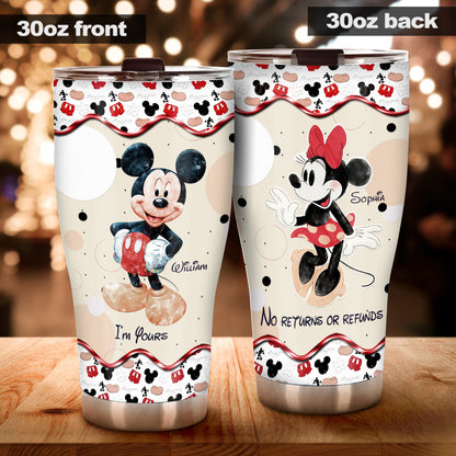 I'm Yours - Personalized Couple Mouse Tumbler