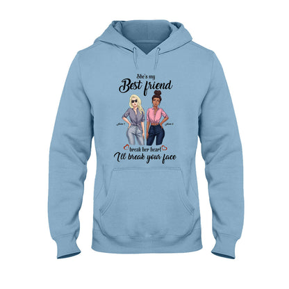She's My Best Friend - Personalized Bestie T-shirt and Hoodie
