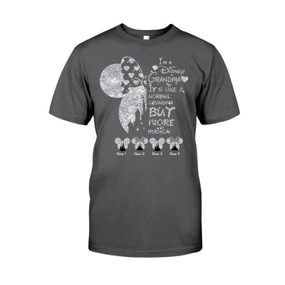 Magical Grandma - Personalized Mouse T-shirt and Hoodie