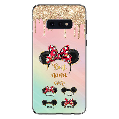 Happiest Nana Ever - Personalized Mother's Day Mouse Phone Case