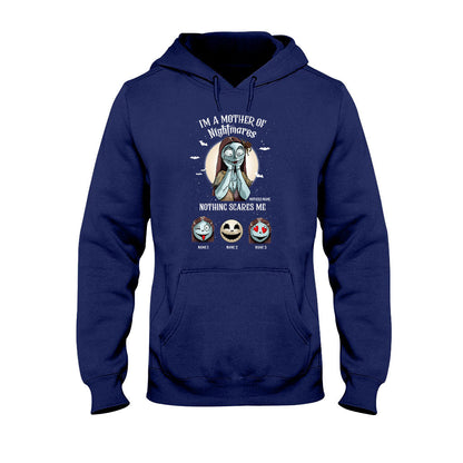 Nothing Scares Me - Personalized Mother's Day Father's Day Nightmare T-shirt and Hoodie