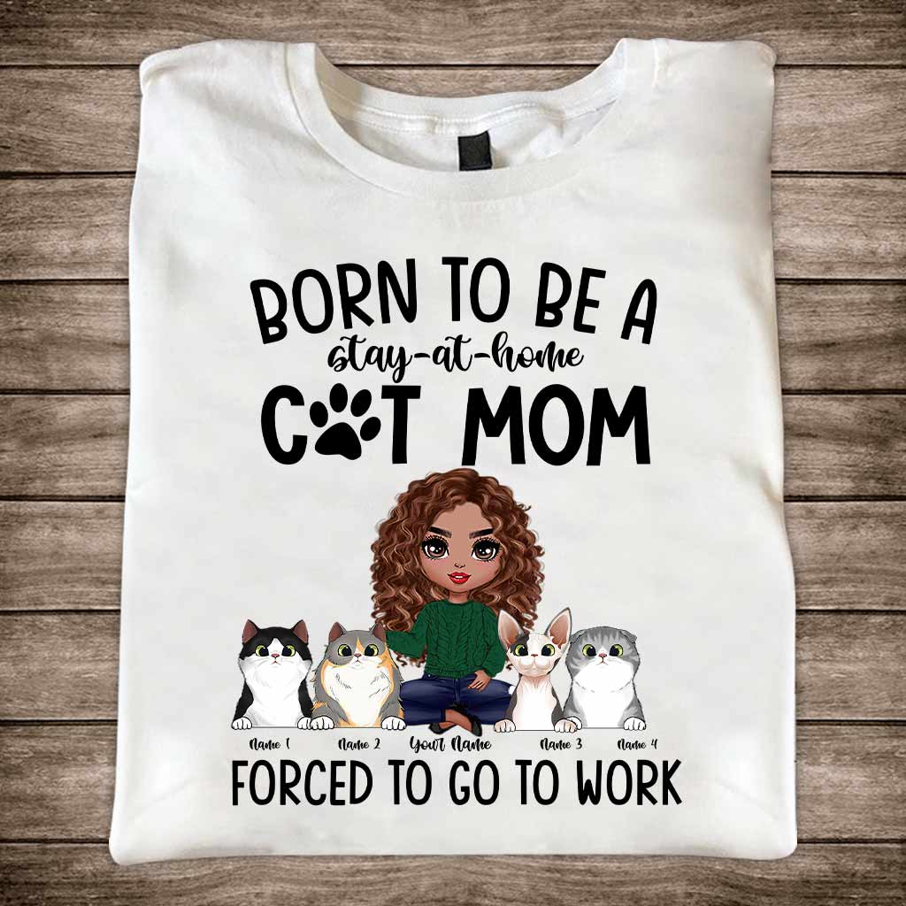 Cat Mom - Personalized T-shirt and Hoodie
