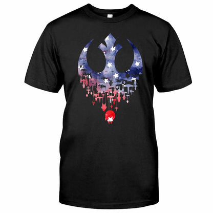 Rebel - Independence Day The Force T-shirt and Hoodie