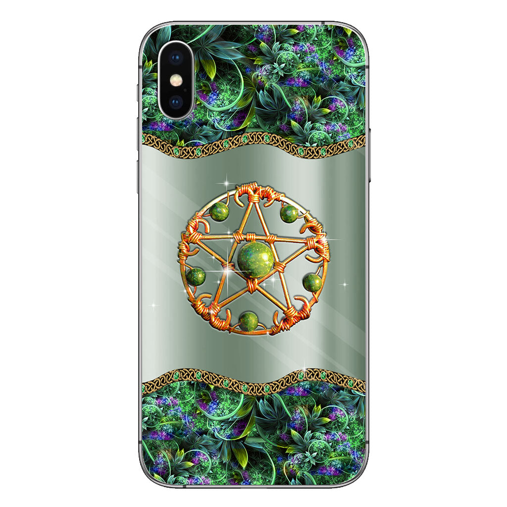 Mystery Witch Star - Personalized Phone Case With 3D Printed