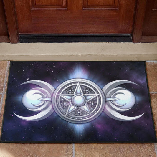 Triple Moon Wicca - Witch Doormat 0822