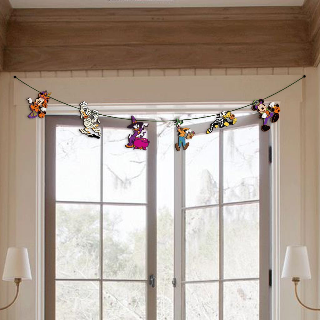 Halloween With Friends - Halloween Mouse 6 Pieces Garland