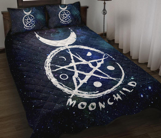 Moon Child - Witch Quilt Set 0822