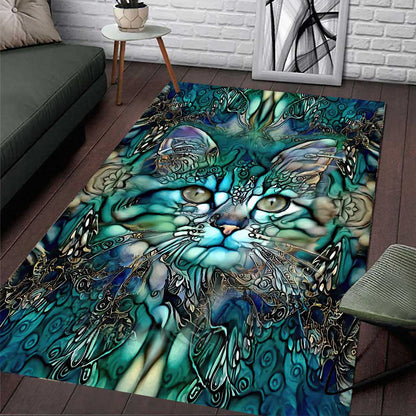 Magical Cat Cat Rug 0622