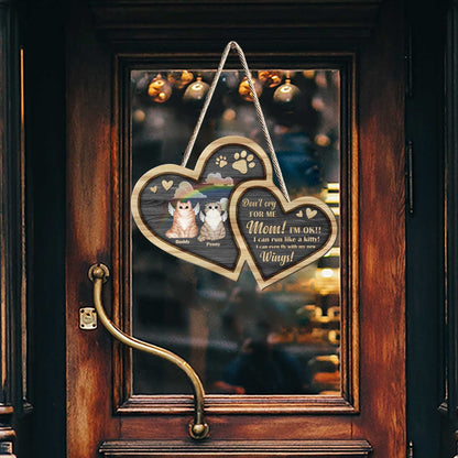 I Still Talk To You - Personalized Cat Wood Sign