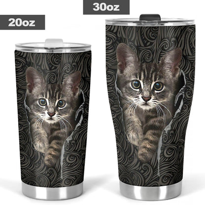 Cute Cat Tumbler 0622