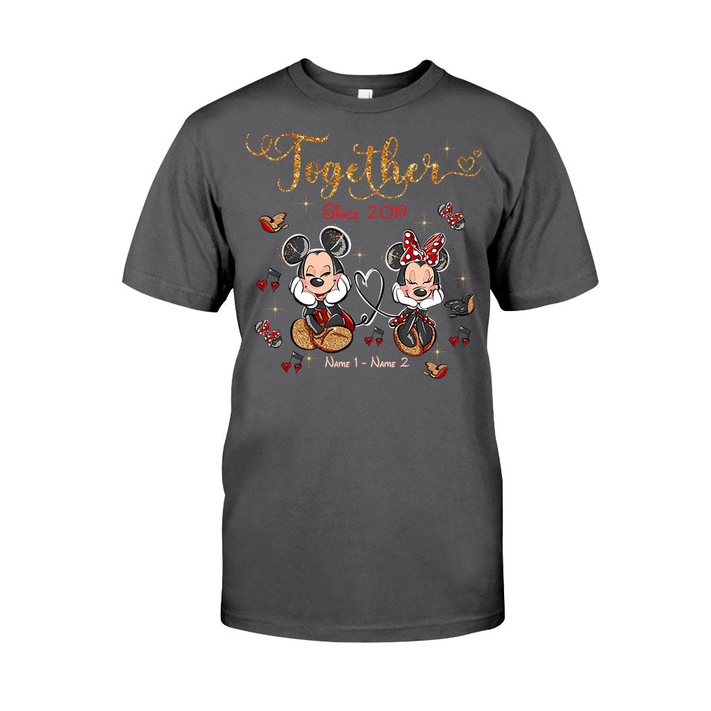 Together Since - Personalized Mouse T-shirt and Hoodie