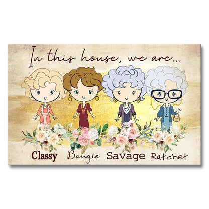 In This House - Canvas And Poster