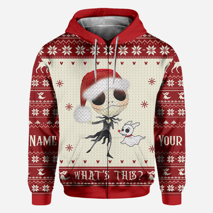 What's This - Personalized Christmas Nightmare All Over T-shirt and Hoodie