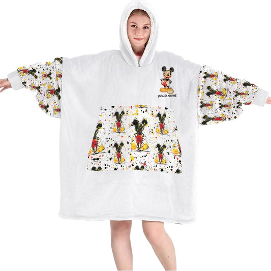 Magic Mouse Ears - Personalized Mouse Blanket Hoodie