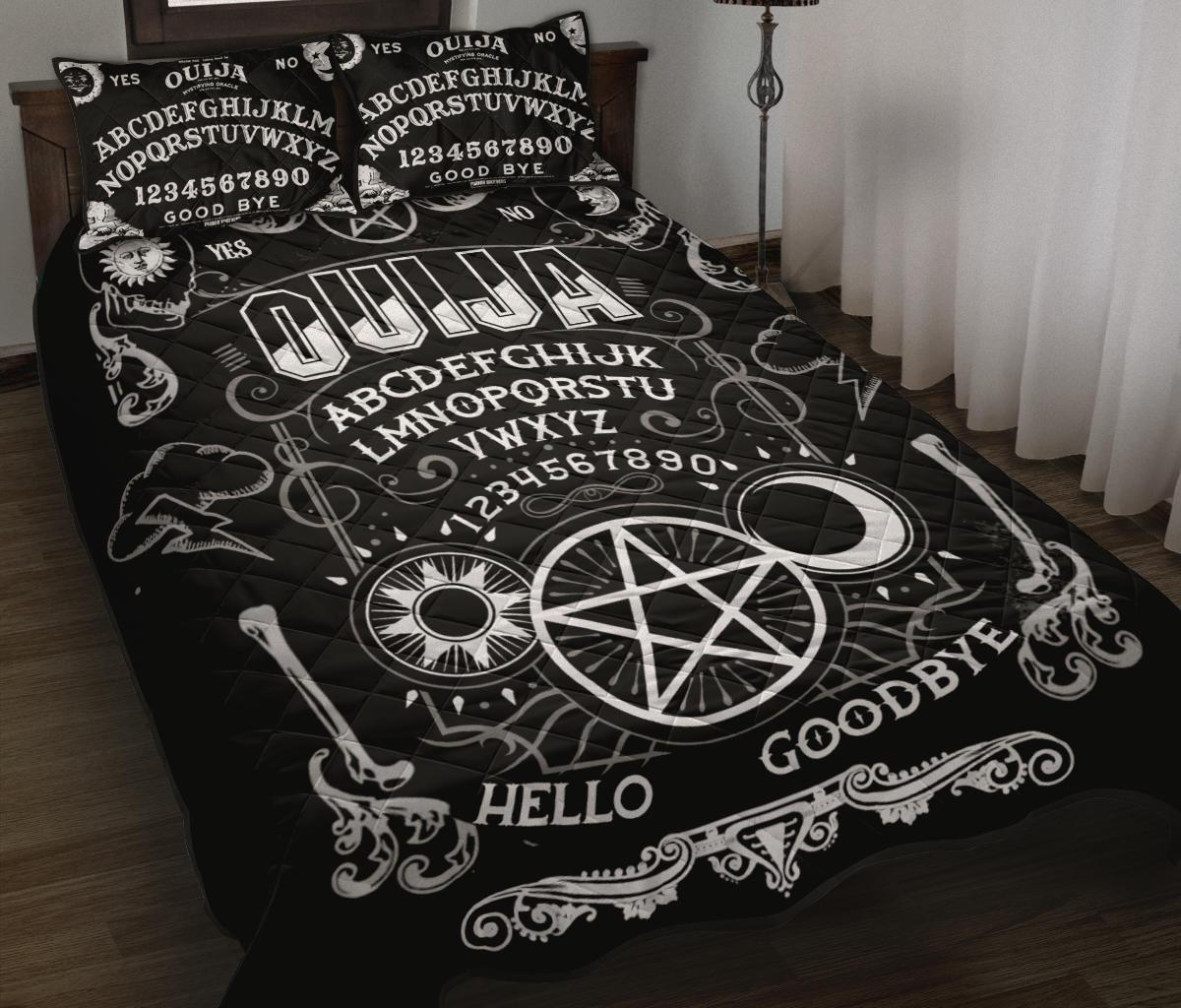 Ouija Board Witch - Witch Quilt Set 0822