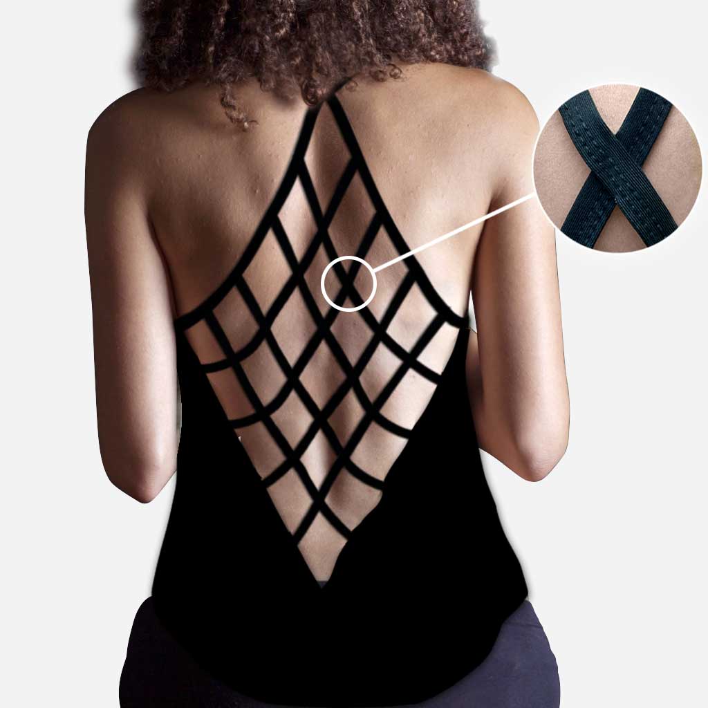 Jp Girl - Independence Day Car Cross Tank Top and Leggings