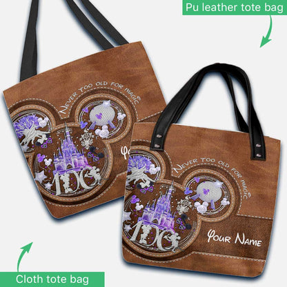100 Years Of Wonder - Personalized Mouse Tote Bag