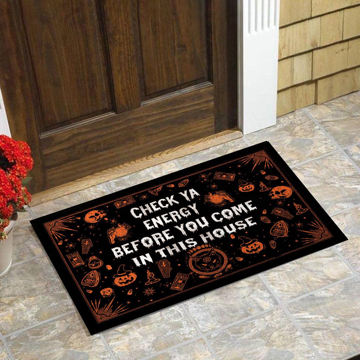 Check Ya Energy - Witch Doormat 0822