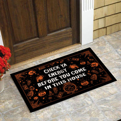 Check Ya Energy - Witch Doormat 0822
